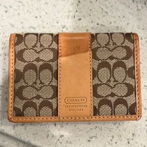 coach card holder
